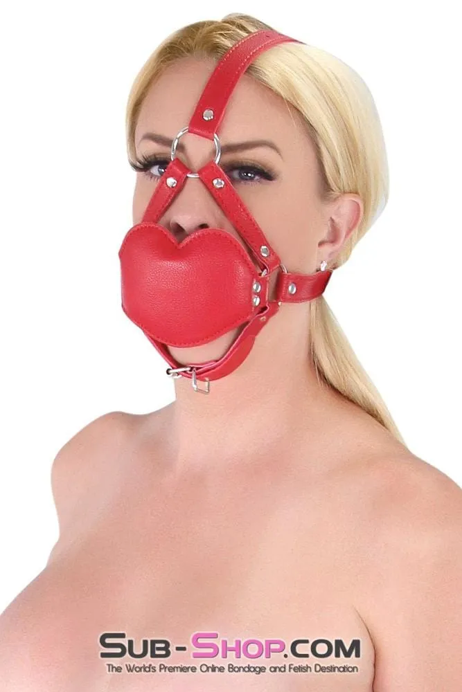 7935DL    Red Lips Blow Job Trainer Thick Penis Gag Trainer - MEGA Deal