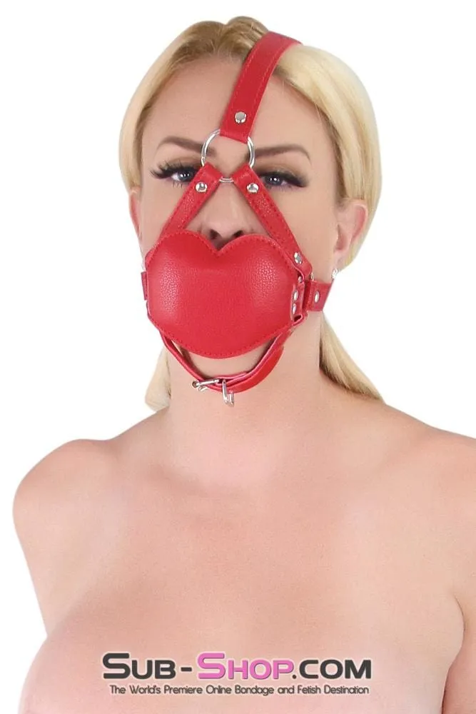 7935DL    Red Lips Blow Job Trainer Thick Penis Gag Trainer - MEGA Deal