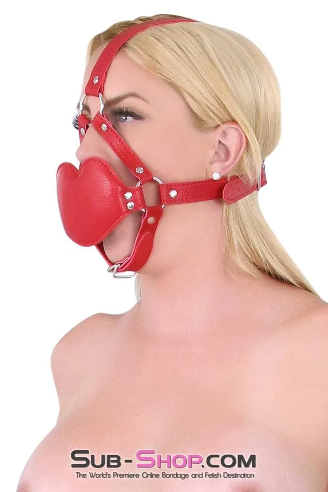 7935DL    Red Lips Blow Job Trainer Thick Penis Gag Trainer - MEGA Deal