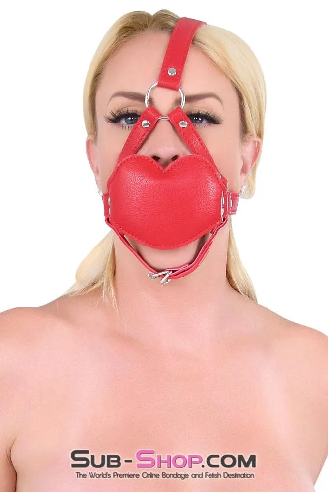 7935DL    Red Lips Blow Job Trainer Thick Penis Gag Trainer - MEGA Deal