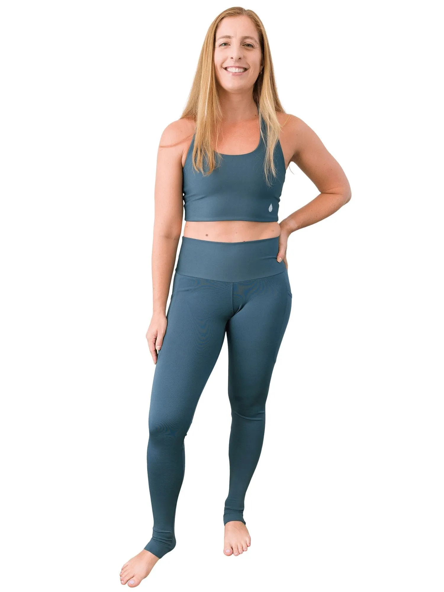 Abyss Blue Leggings