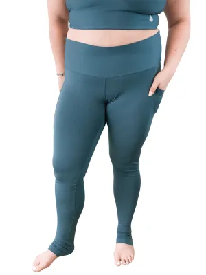 Abyss Blue Leggings