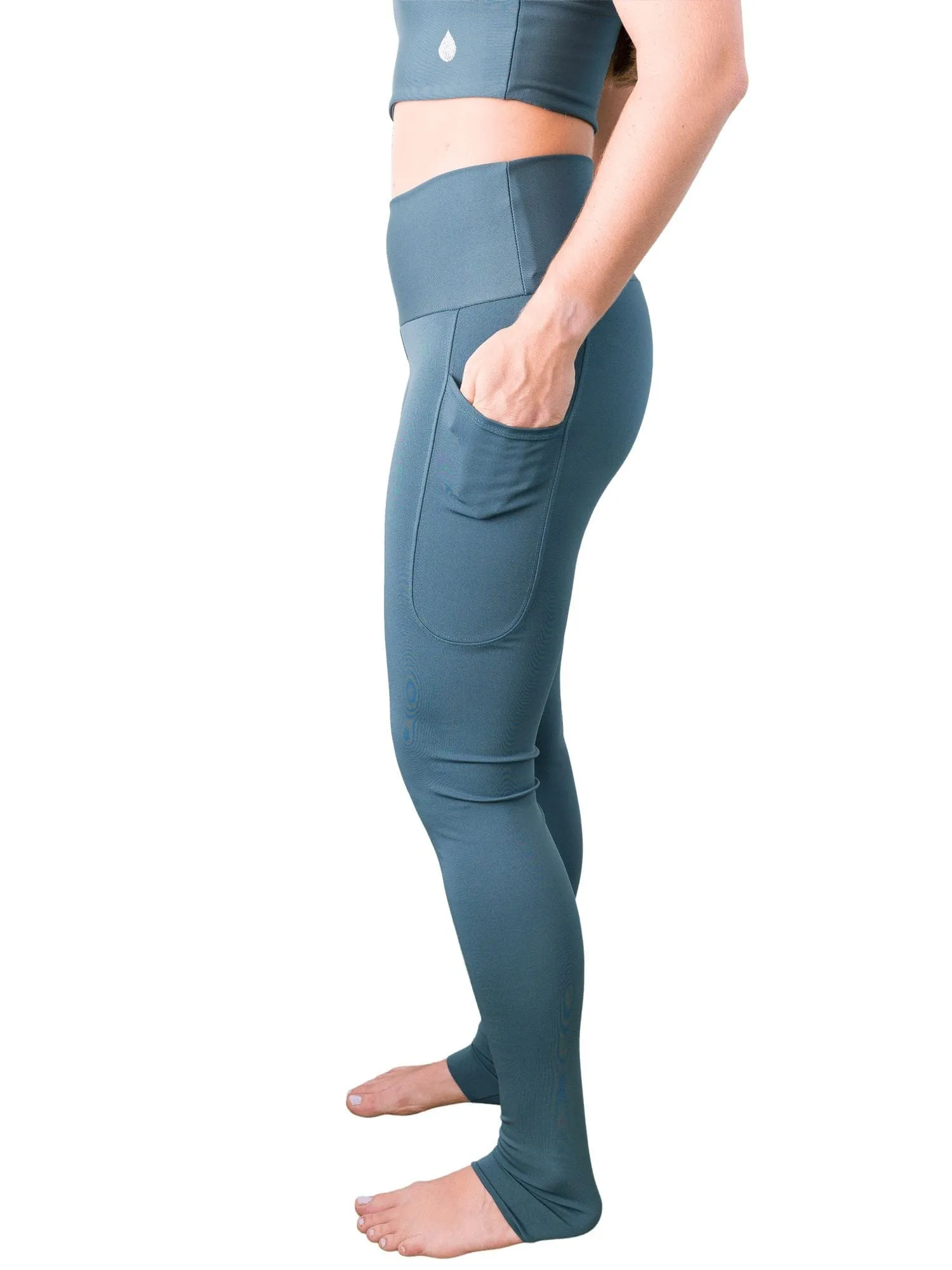 Abyss Blue Leggings