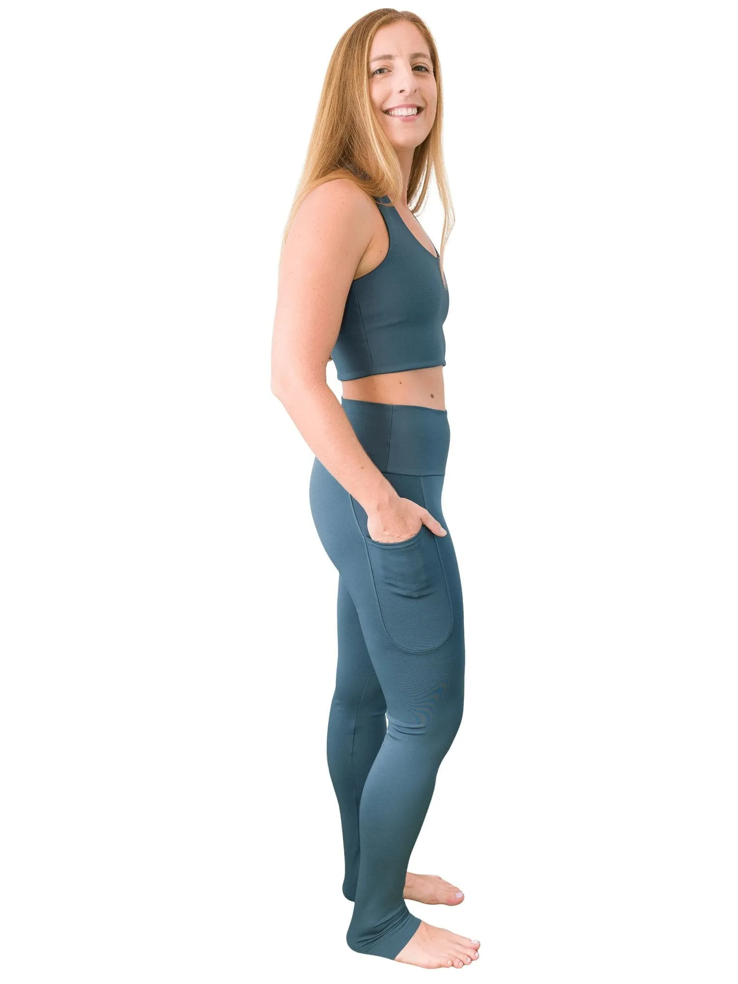 Abyss Blue Leggings