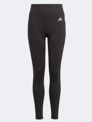 Adidas Optime Girls Sportswear Tight Black/Silver