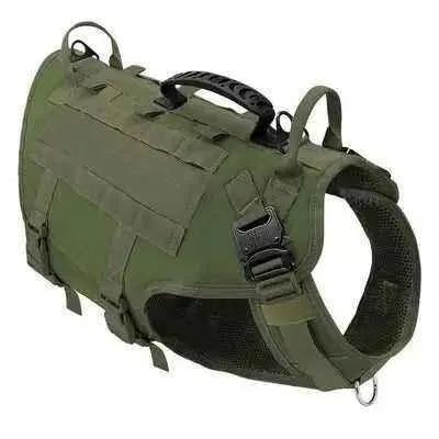 Adventure Paws Tactical Dog Harness with Essentials Bag