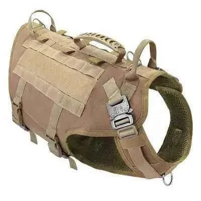 Adventure Paws Tactical Dog Harness with Essentials Bag