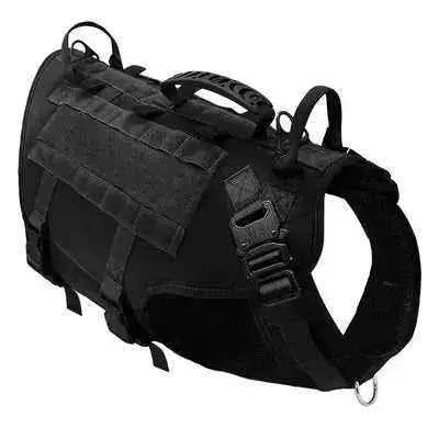 Adventure Paws Tactical Dog Harness with Essentials Bag