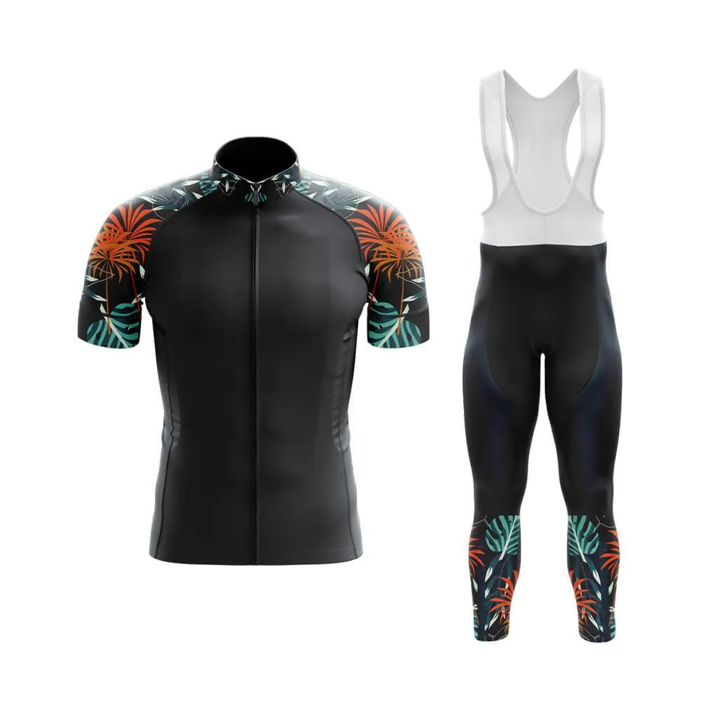 Amazon Forest Floral Sleeves Club Cycling Kit