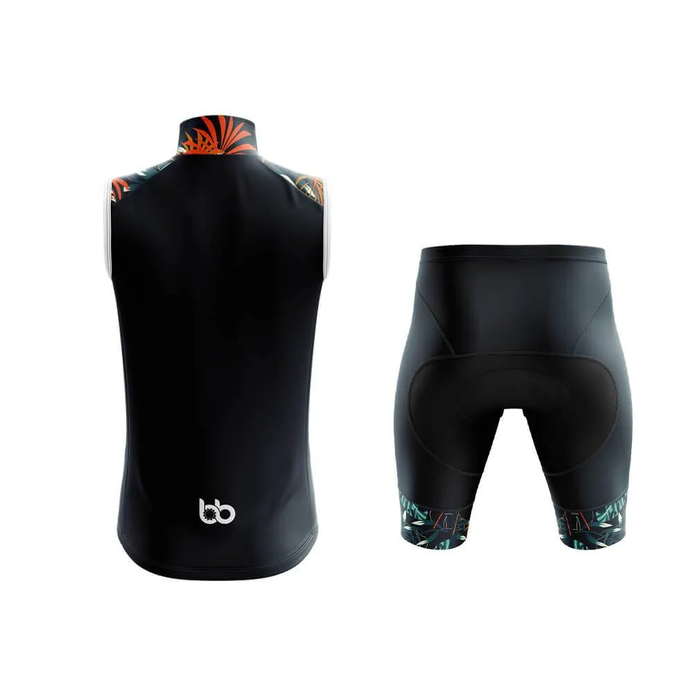 Amazon Forest Floral Sleeves Club Cycling Kit