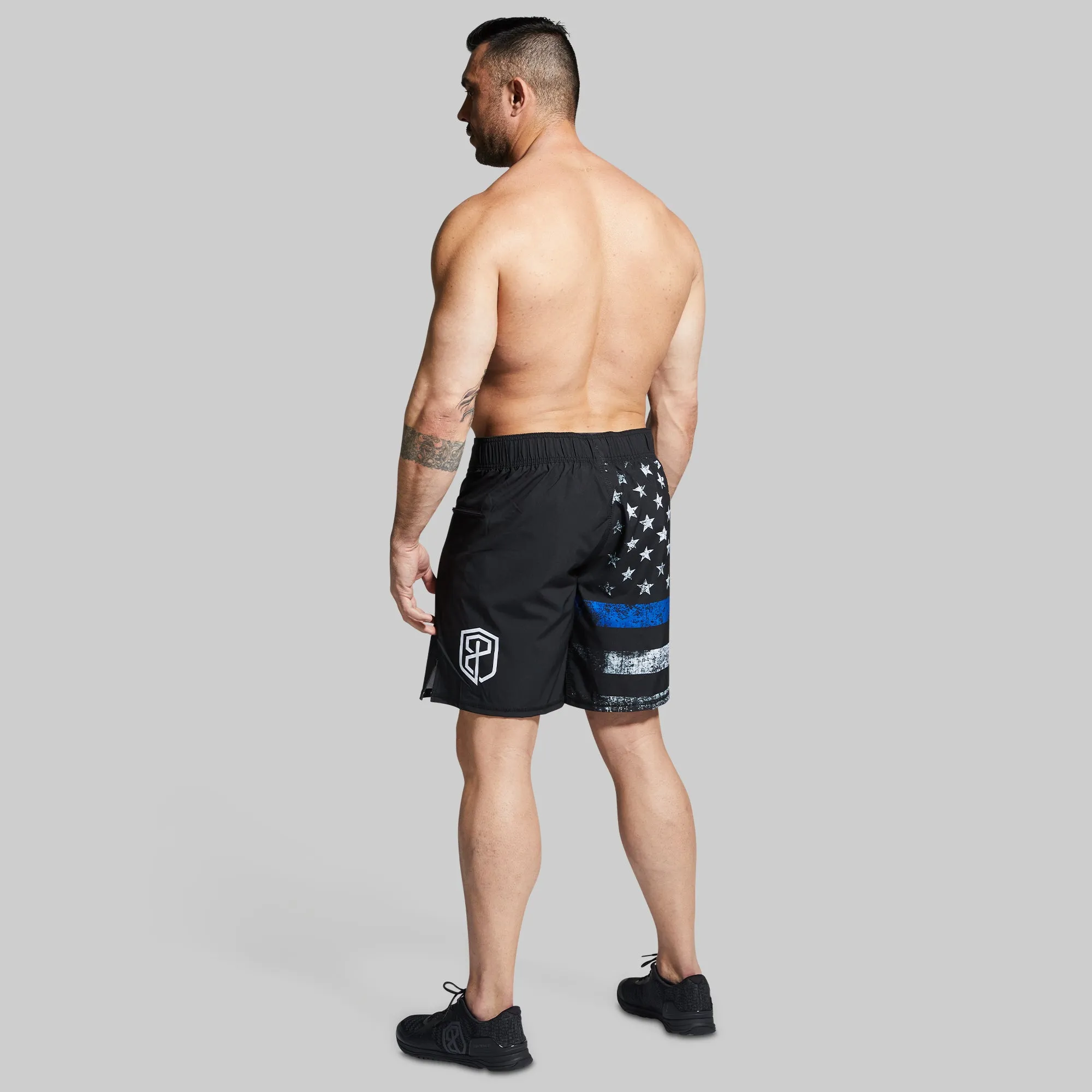 American Defender Short Velcro 3.0 (Thin Blue Line)