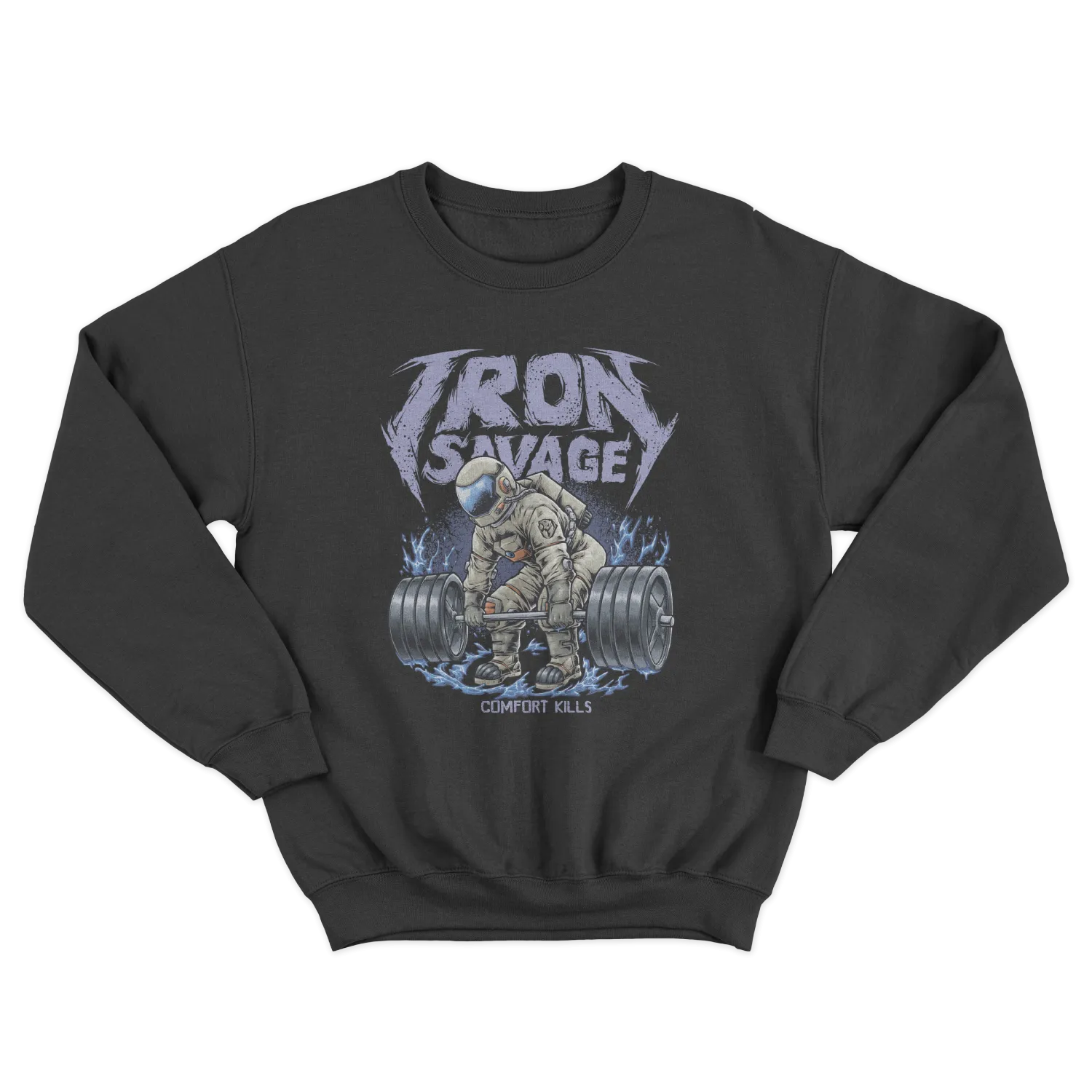 Astronaut: Comfort Kills (Deadlift Edition) Crewneck Sweatshirt