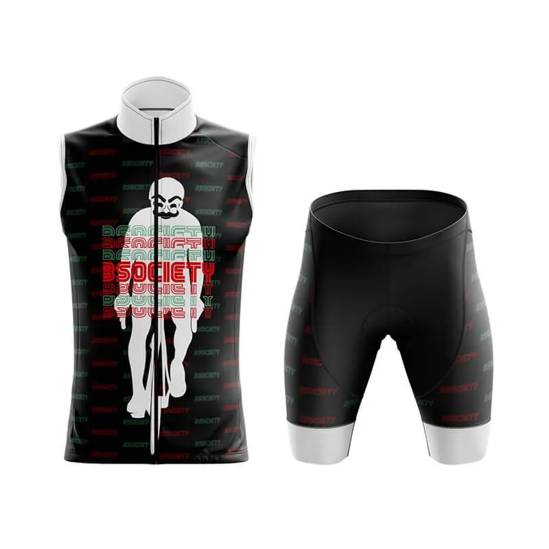 B Society (V3) (Black) Club Cycling Kit