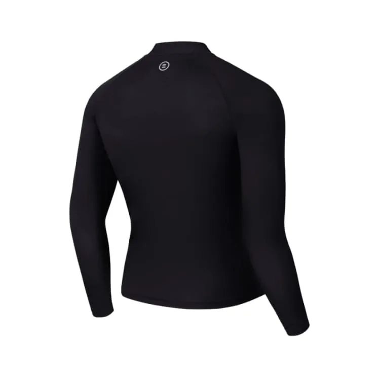 Barrel Men Essential Zip-Up Rashguard-BLACK