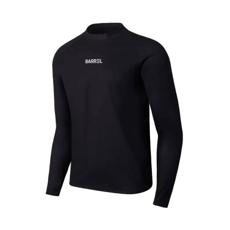 Barrel Mens Essential RelaxFit Rashguard-BLACK