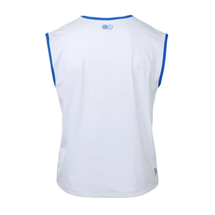 Barrel Mens Volley Sleeveless Rashguard-WHITE