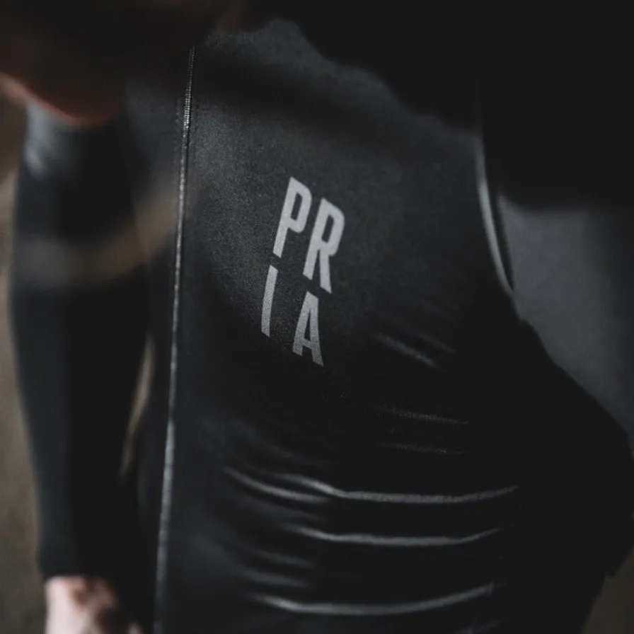 Black PRIA Race Fit SS Jersey