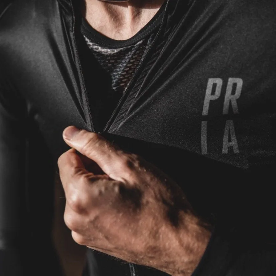 Black PRIA Race Fit SS Jersey