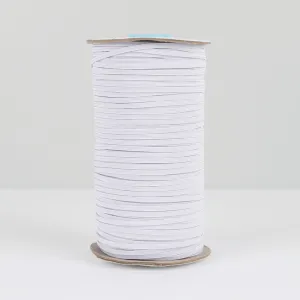 Braided Elastic 3mm / 175m Spool - White