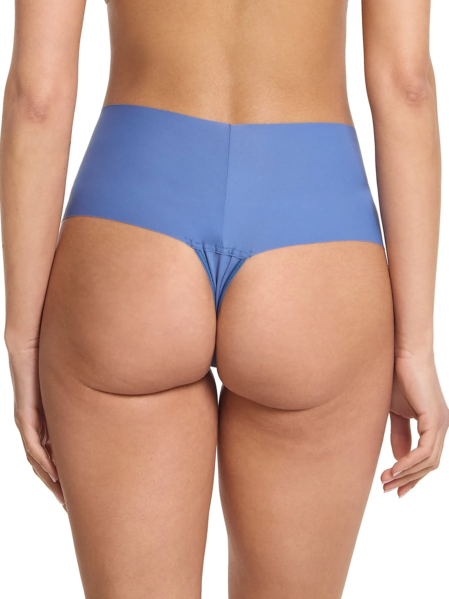 BreatheSoft® High Rise Thong Rainy Day Blue