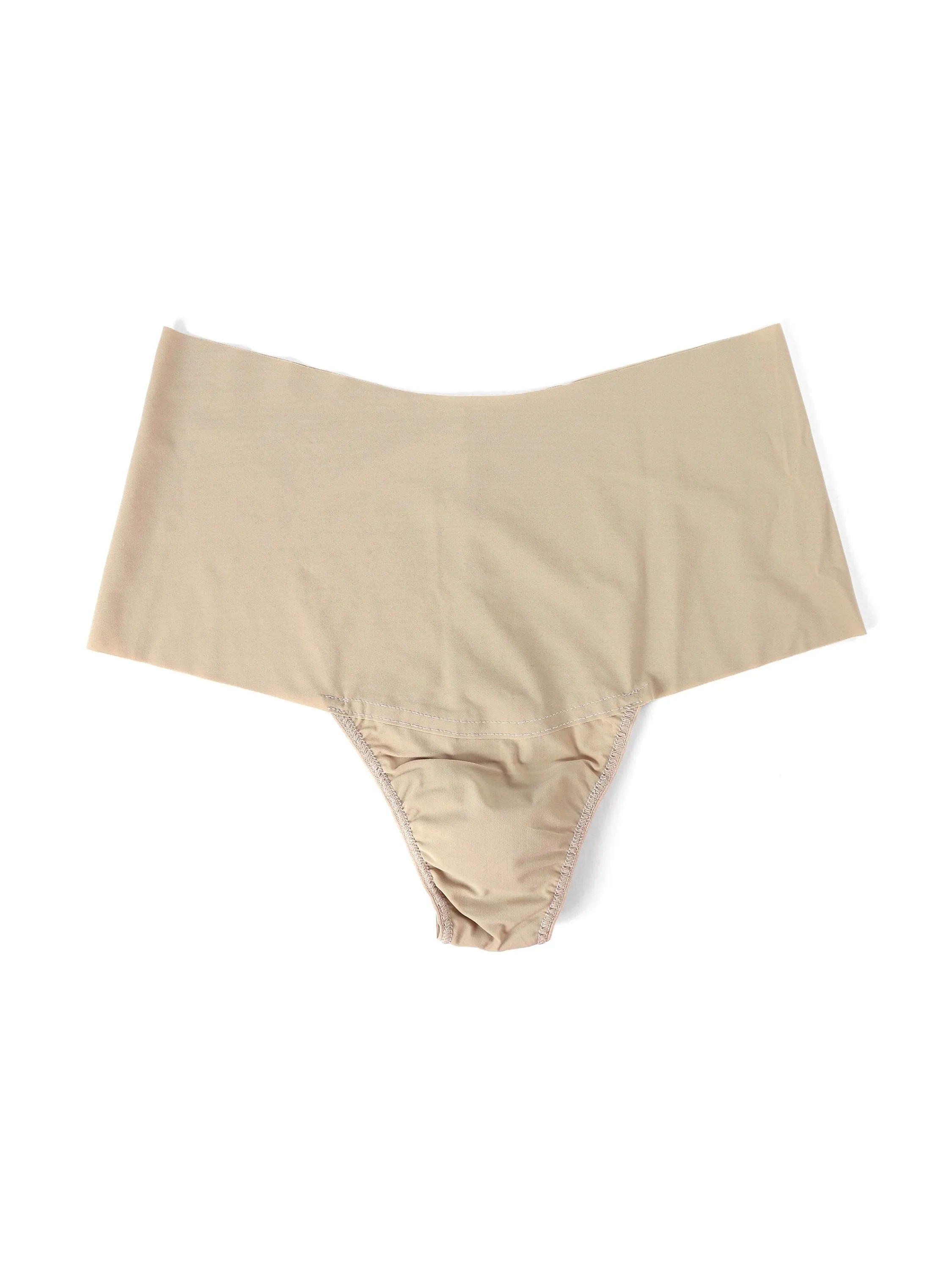 BreatheSoft® High Rise Thong Taupe