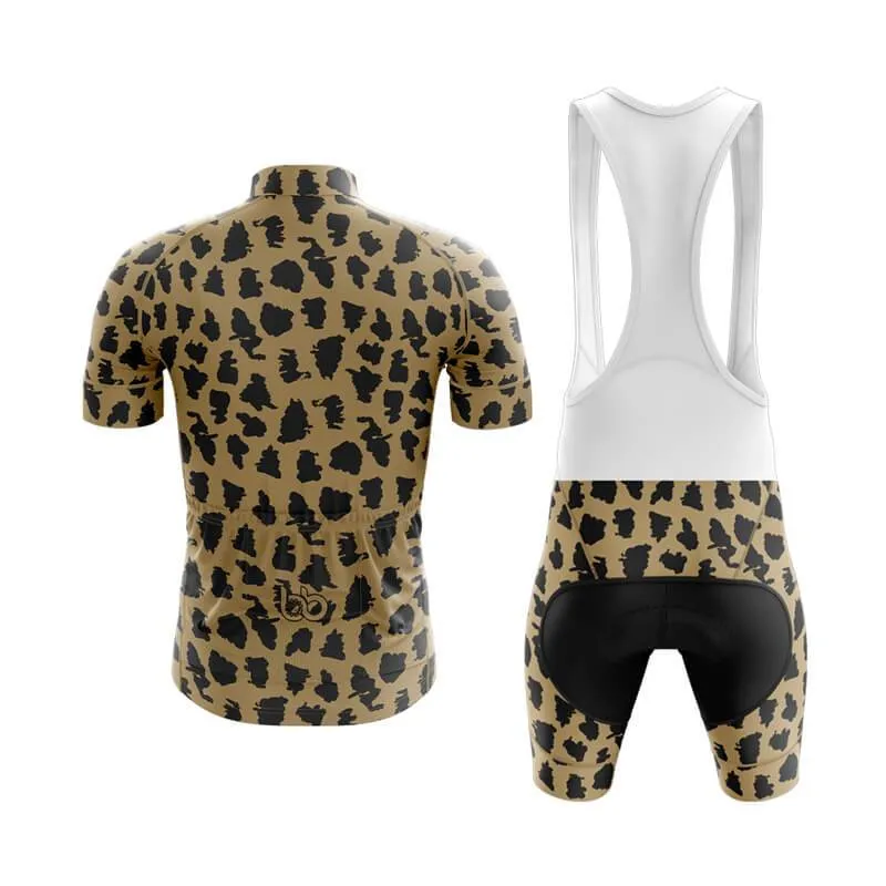 Brown Leopard Club Cycling Kit