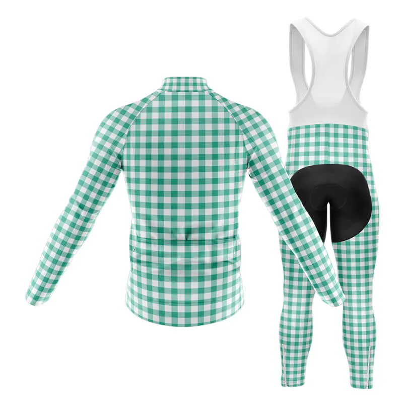 Checkered (Green) Club Cycling Kit