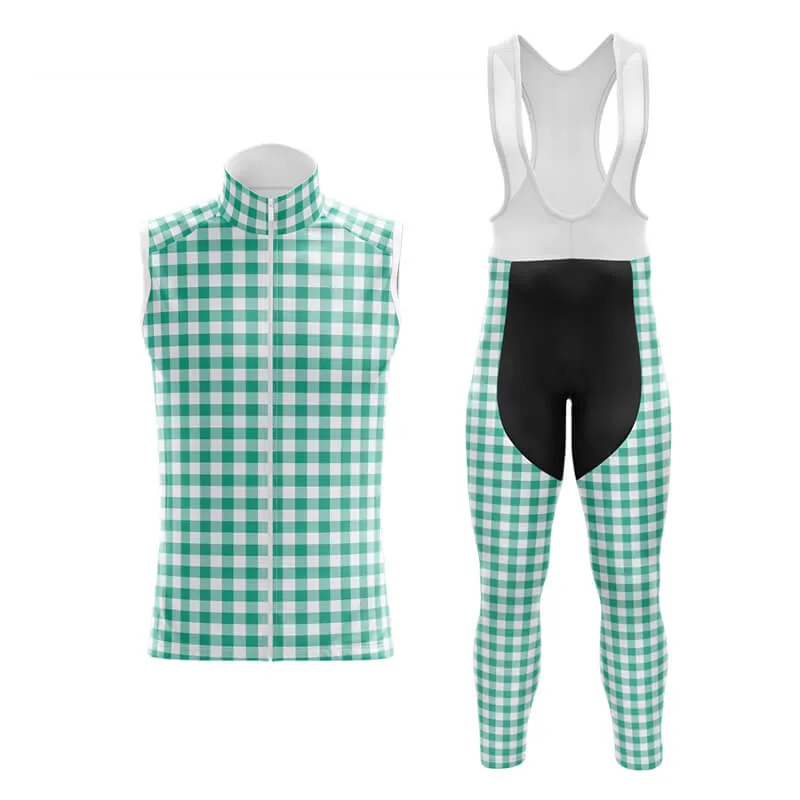 Checkered (Green) Club Cycling Kit