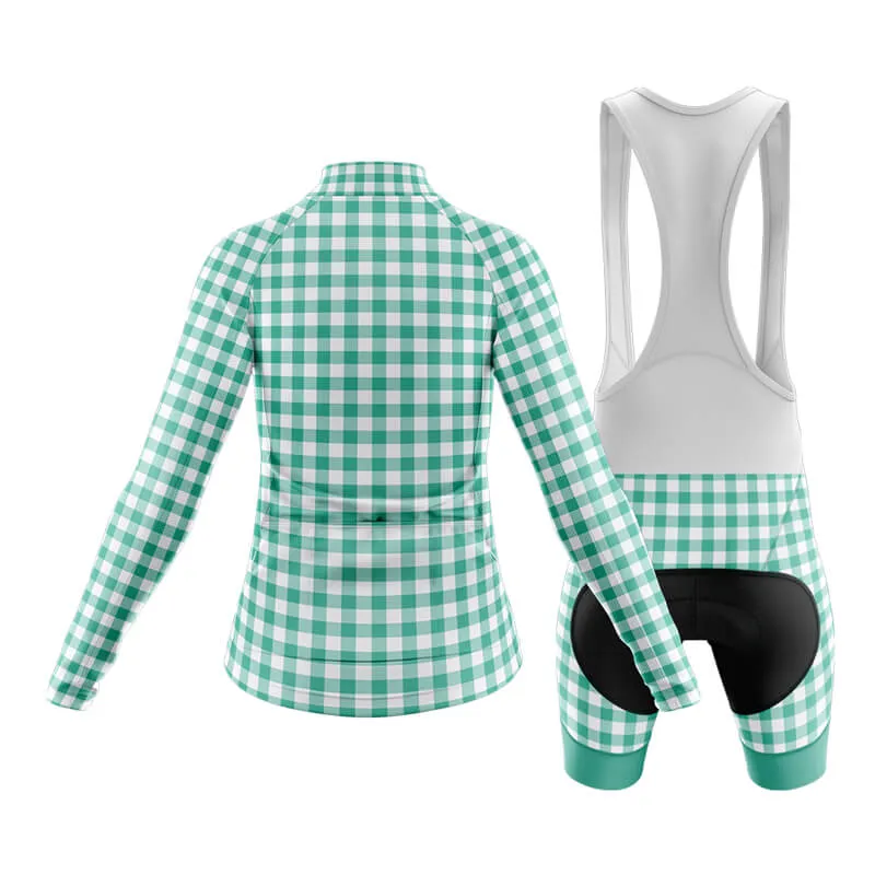 Checkered (Green) Club Cycling Kit