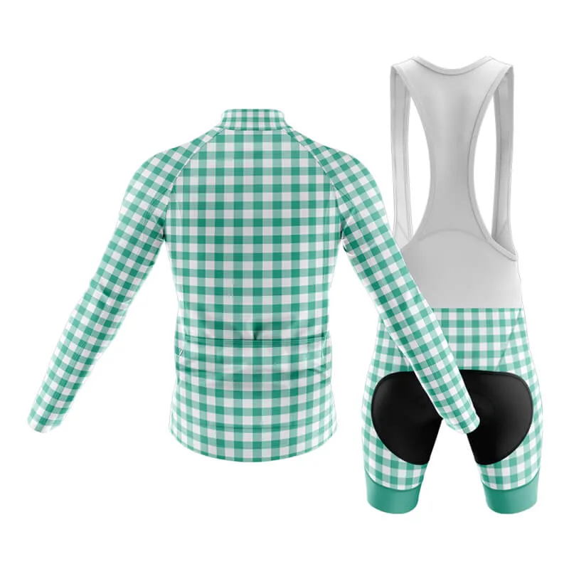 Checkered (Green) Club Cycling Kit