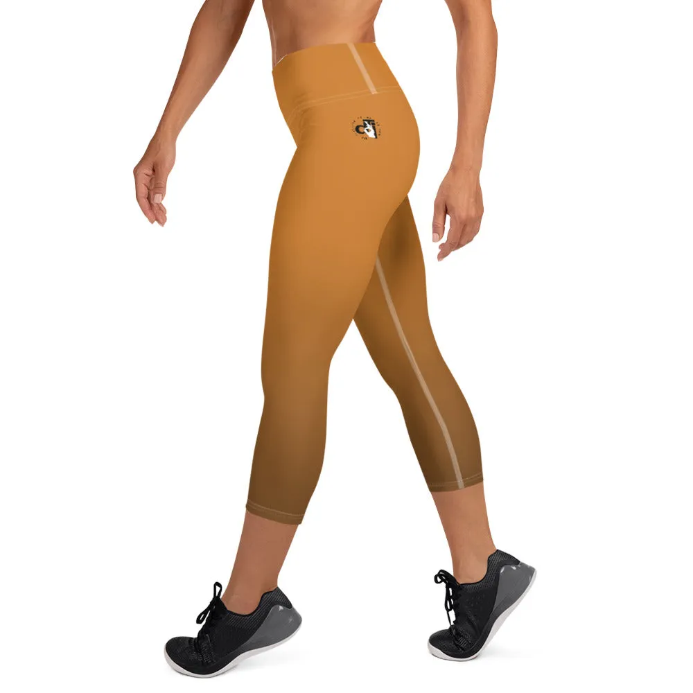 Descendants of the Island Ludicrous Gold Capri Leggings