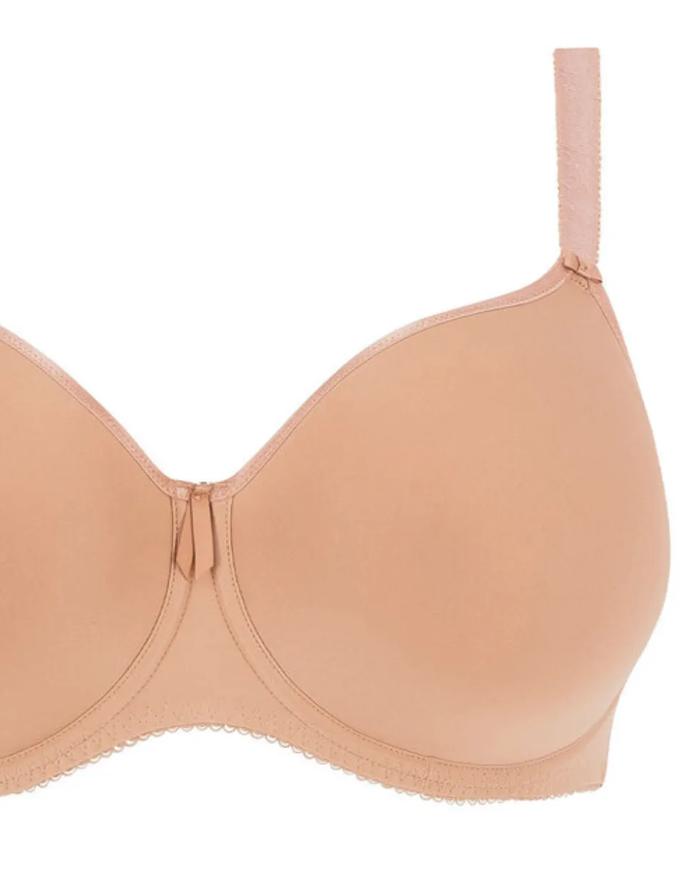 Fantasie Rebecca Essentials Underwire Moulded Bra, Cafe Au Lait | Cafe Au Lait Molded Bra | Cafe Au Lait T-Shirt Bra | Cafe Au Lait Fantasie Bra