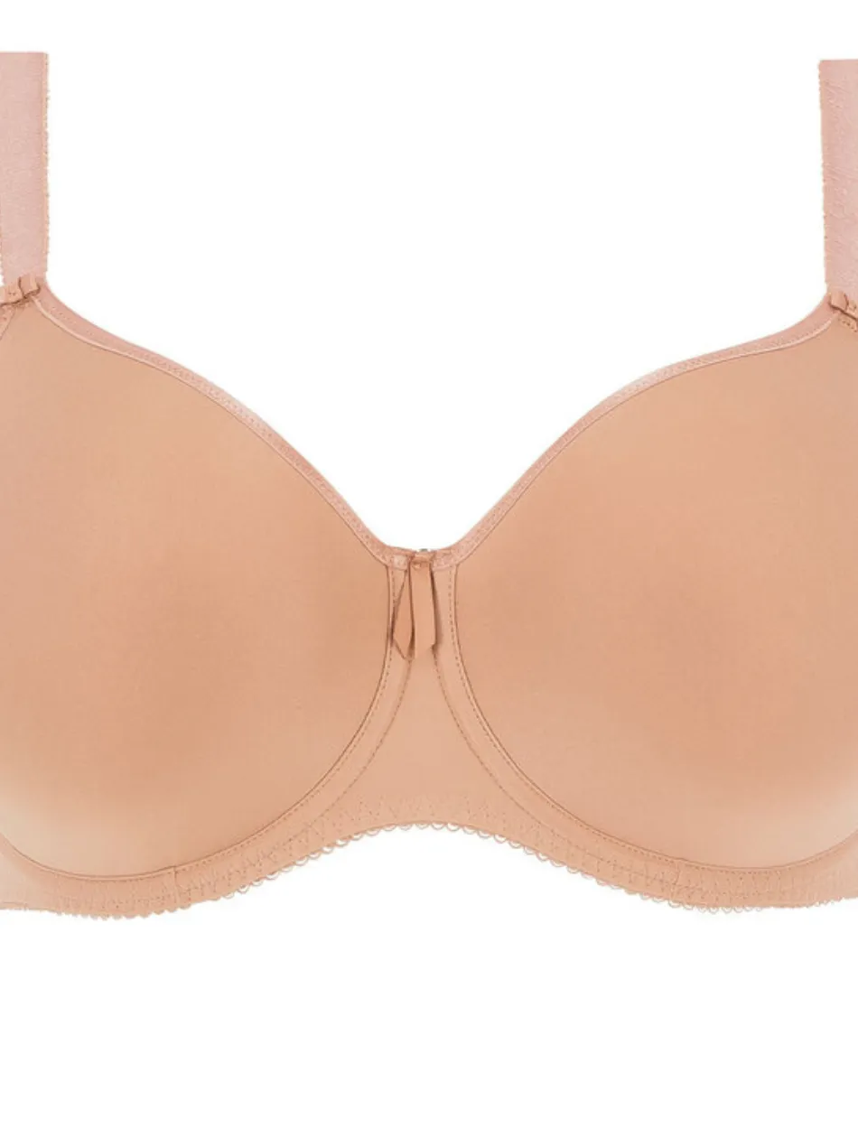 Fantasie Rebecca Essentials Underwire Moulded Bra, Cafe Au Lait | Cafe Au Lait Molded Bra | Cafe Au Lait T-Shirt Bra | Cafe Au Lait Fantasie Bra