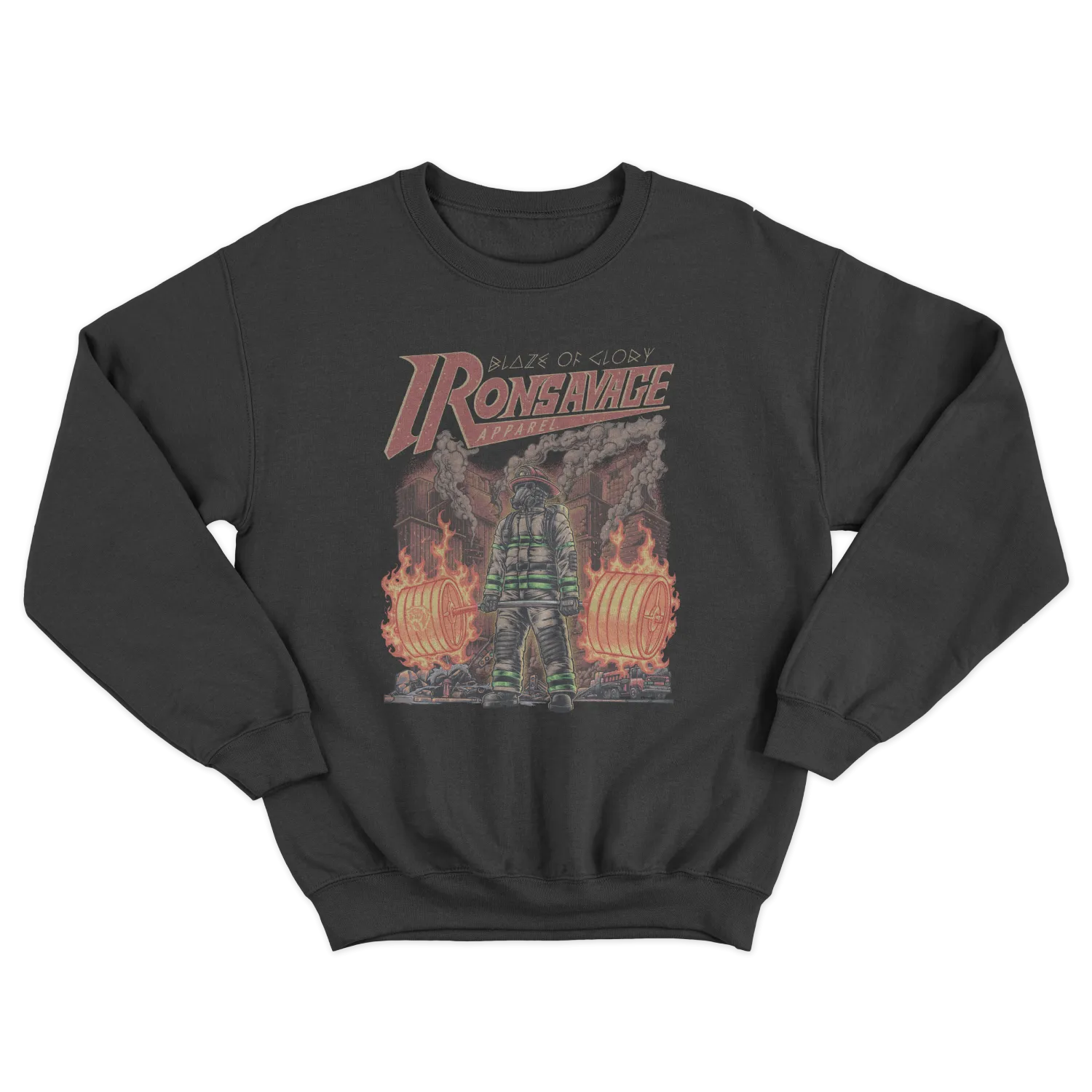 Firefighter: Blaze of Glory Crewneck Sweatshirt