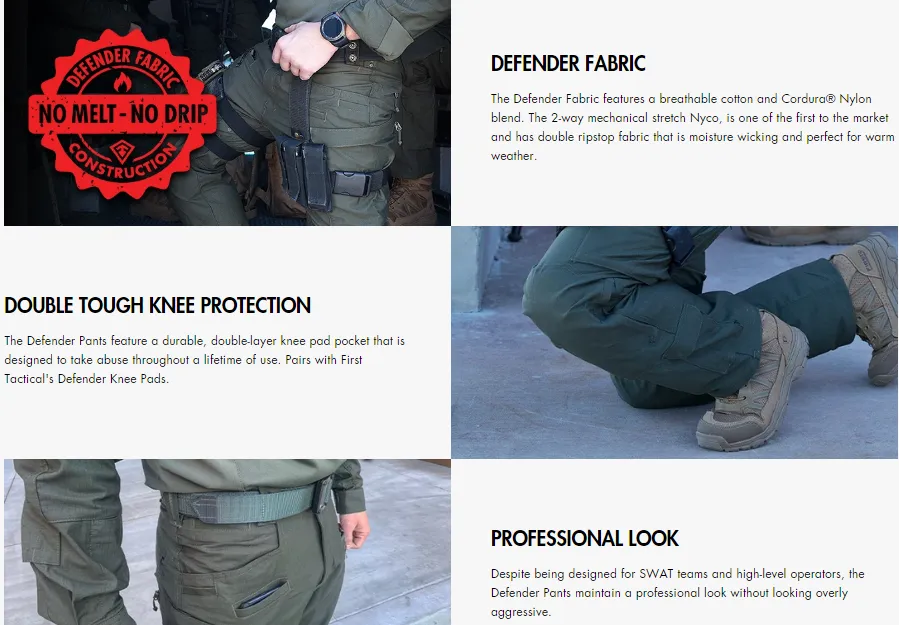 First Tactical Men's Defender Pants