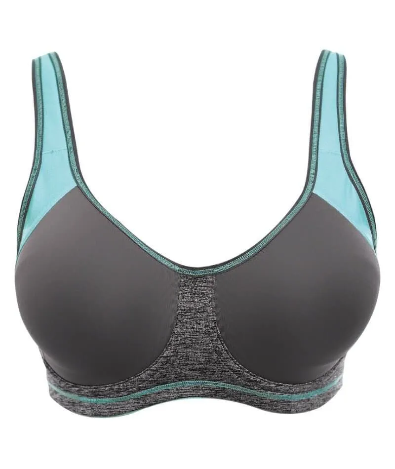 Freya Active Sonic Underwired Moulded Spacer Sports Bra - Carbon