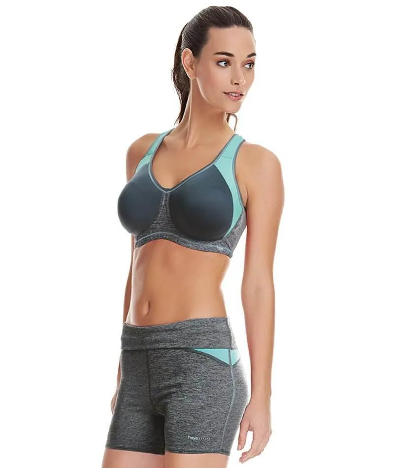 Freya Active Sonic Underwired Moulded Spacer Sports Bra - Carbon