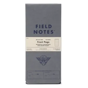 Front Page Reporter's Notebook 2-Pack by Field Notes