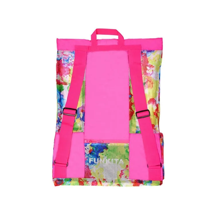 Funkita Gear Up Mesh Backpack-INK JET