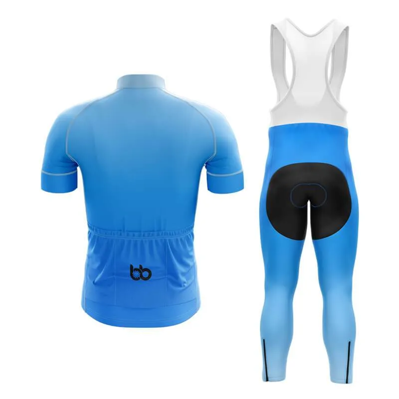 Gradient Blue Club Cycling Kit