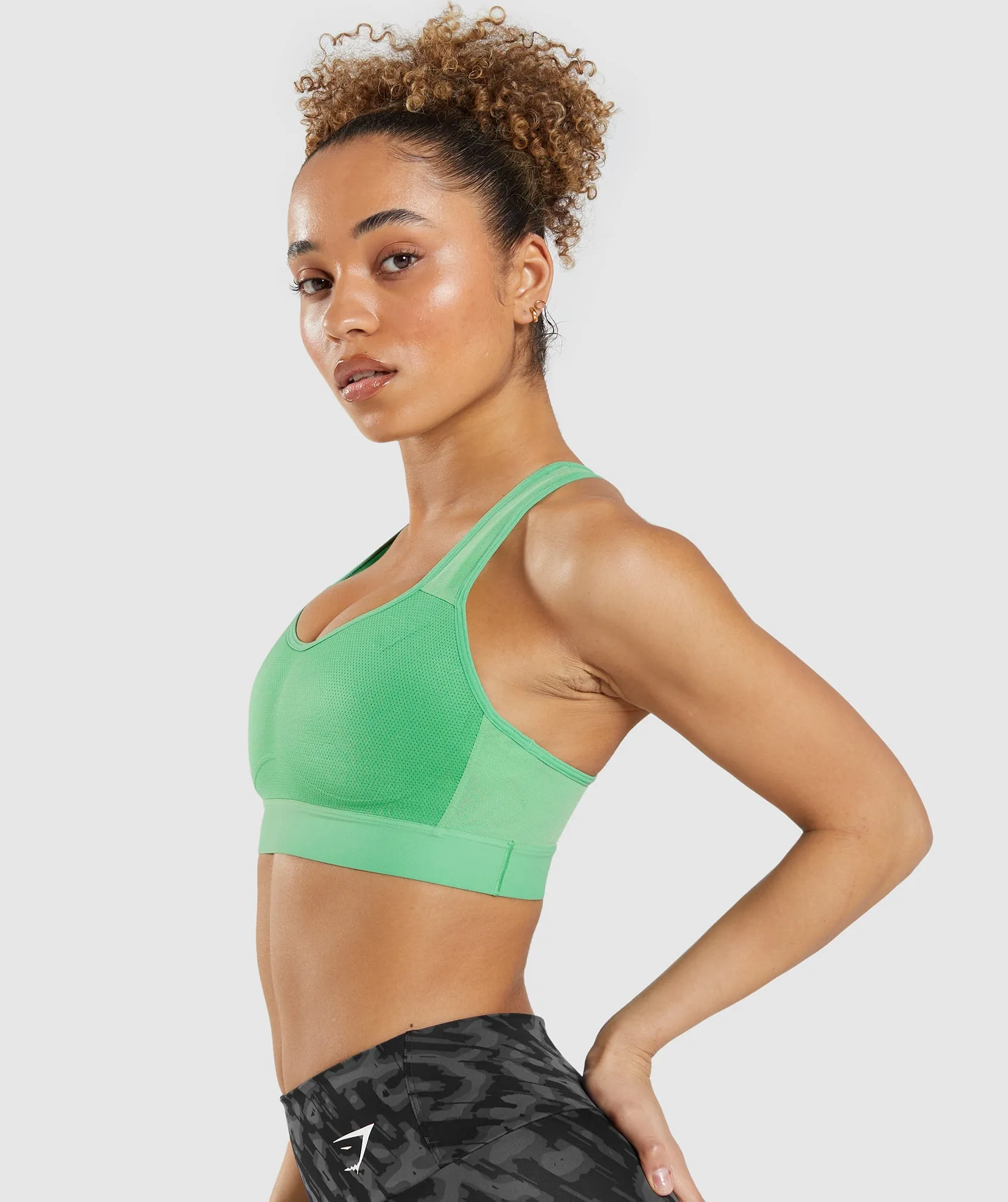 Gymshark Lightweight High Support Sports Bra - Apple Green