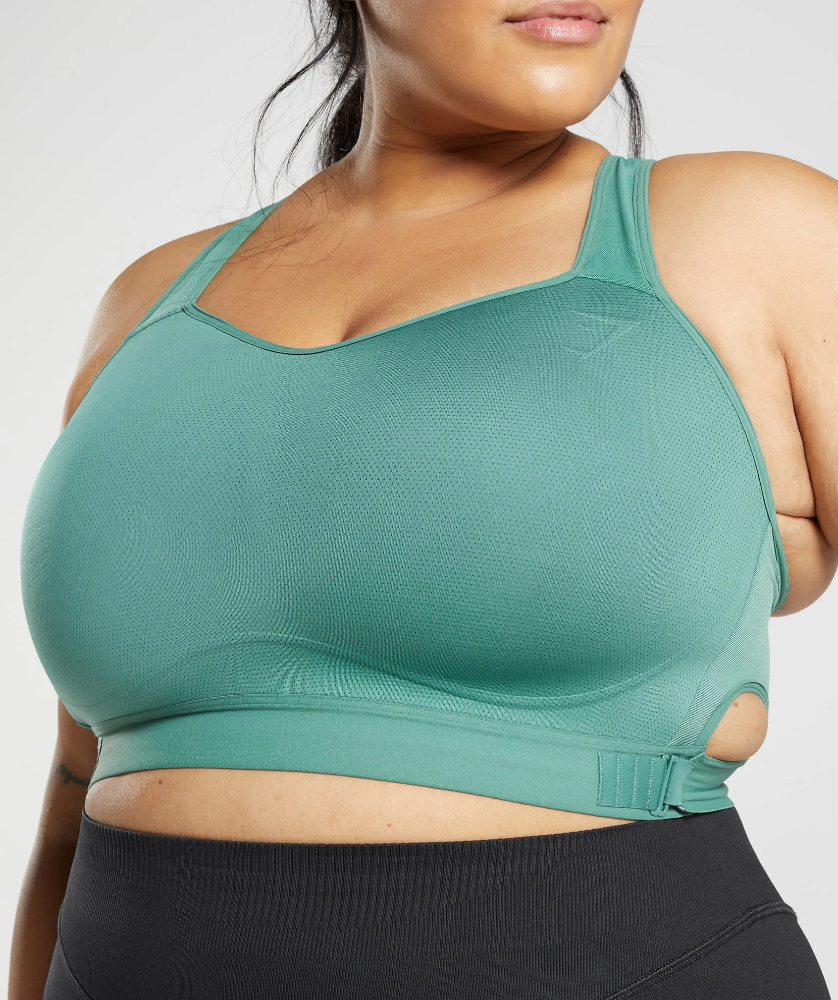 Gymshark Racerback High Support Sports Bra, B/C-E/F - Hoya Green