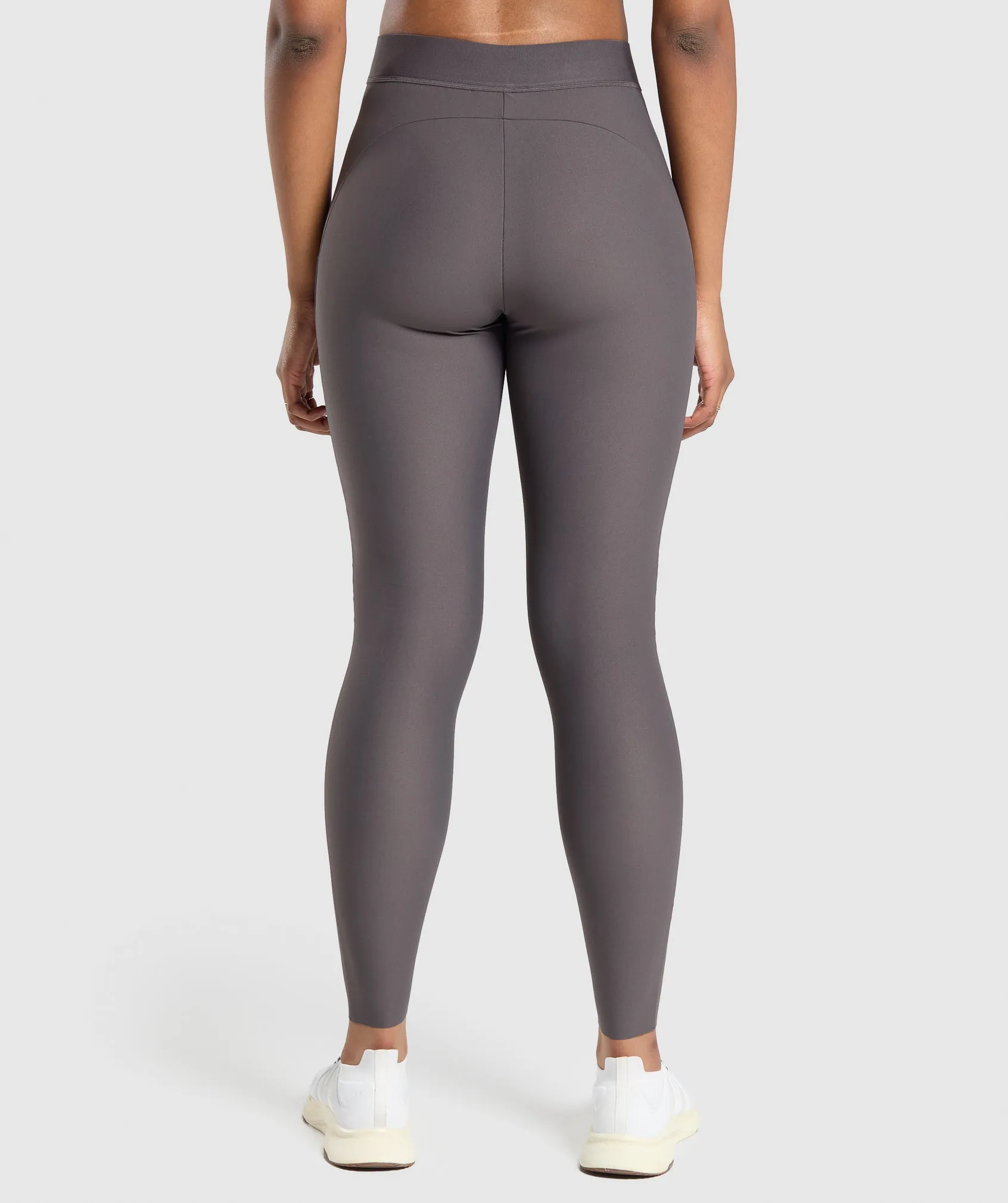 Gymshark Raw Cut Legging - Greyed Purple