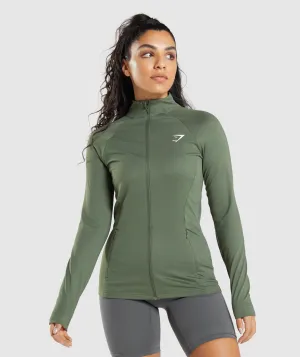 Gymshark Training Jacket - Core Olive