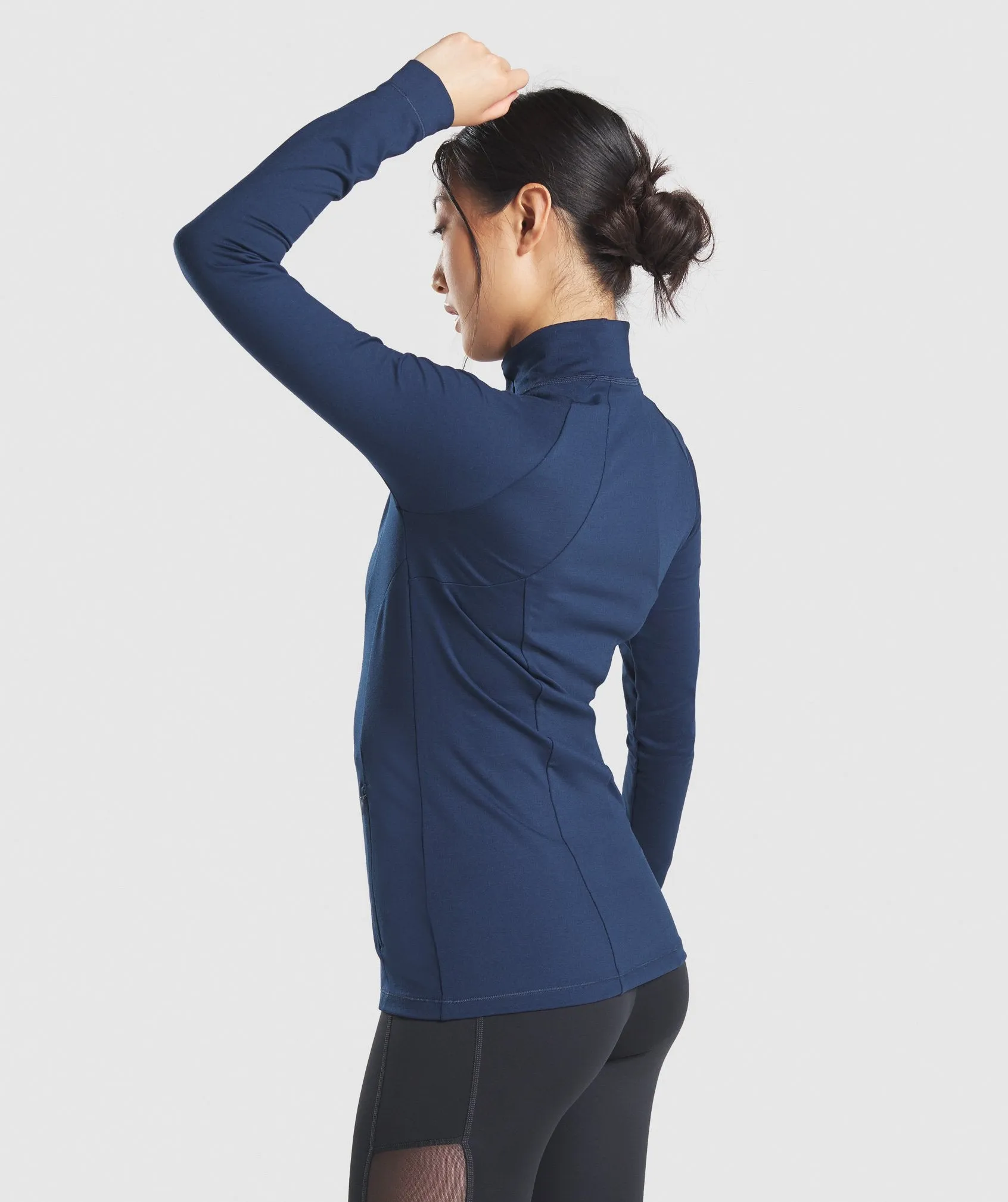 Gymshark Training Zip Up Jacket - Navy