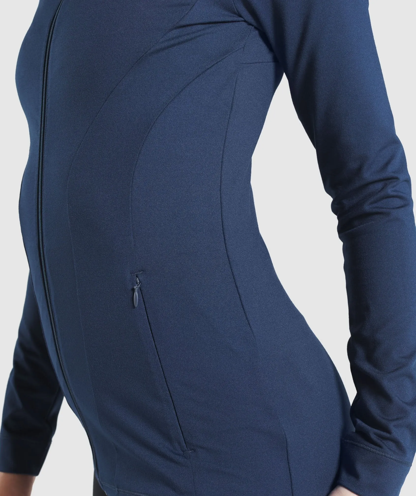 Gymshark Training Zip Up Jacket - Navy