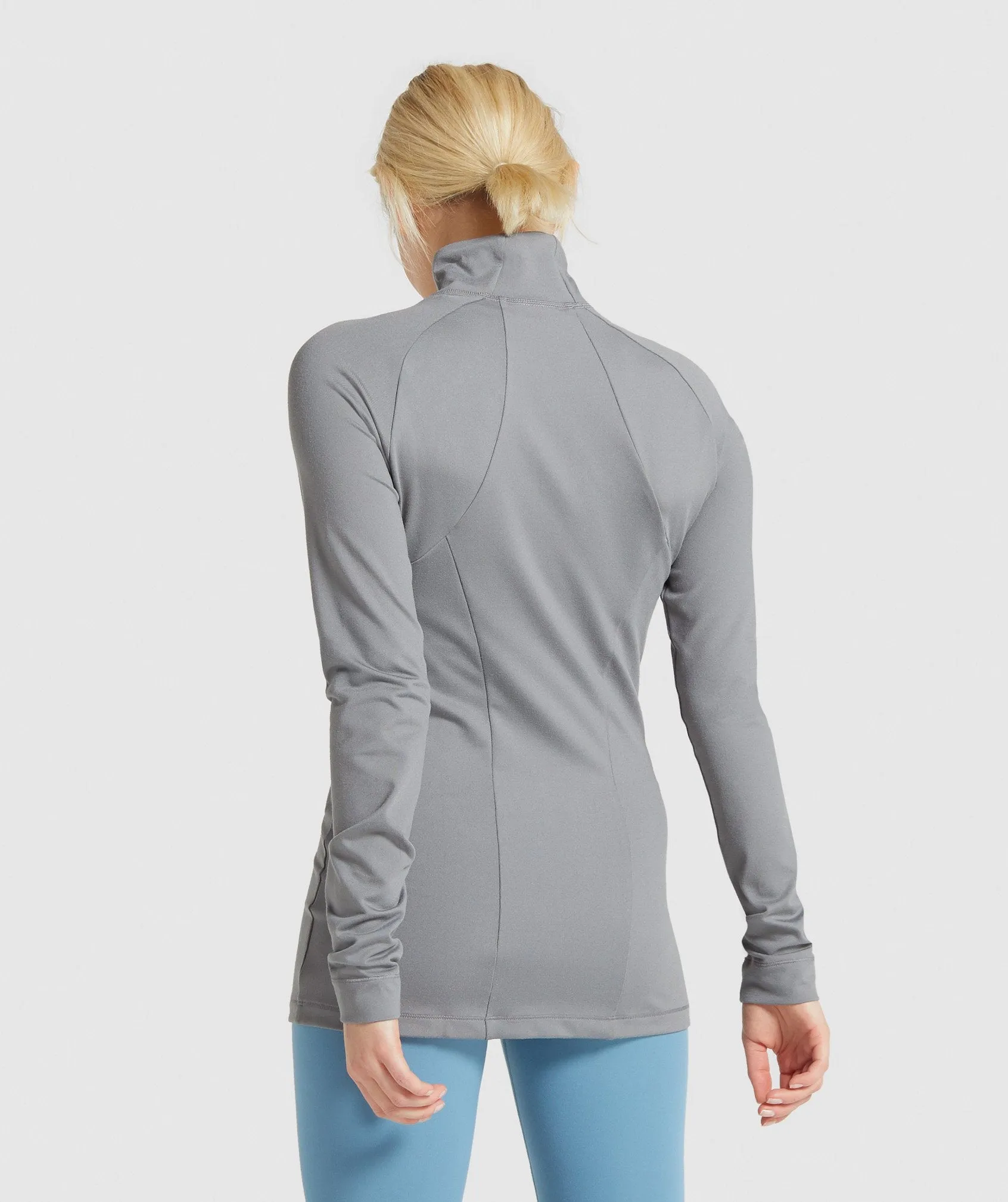 Gymshark Training Zip Up Jacket - Smokey Grey