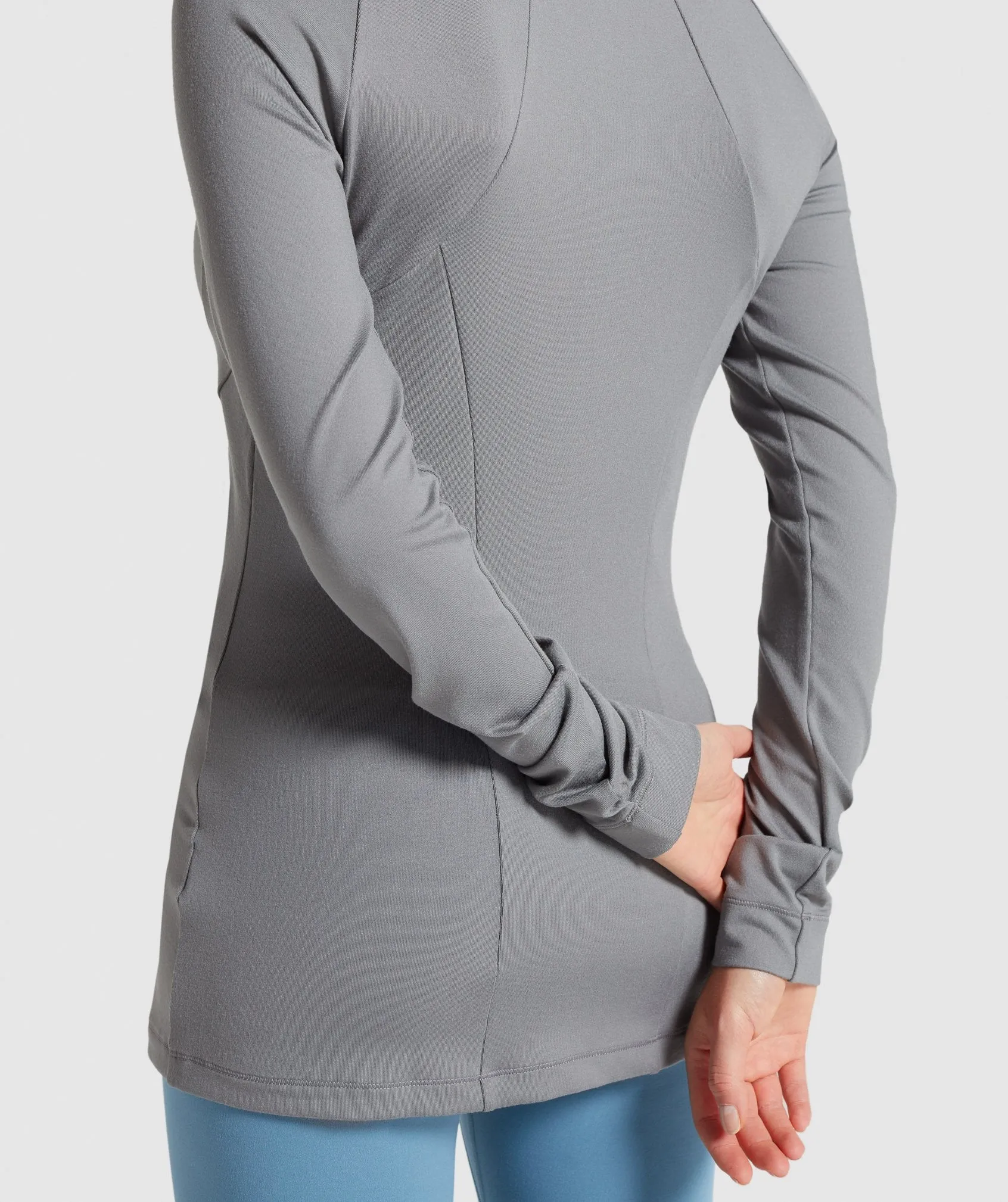 Gymshark Training Zip Up Jacket - Smokey Grey