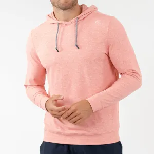 Hesi Performance Hoodie | Heather - Canyon/White