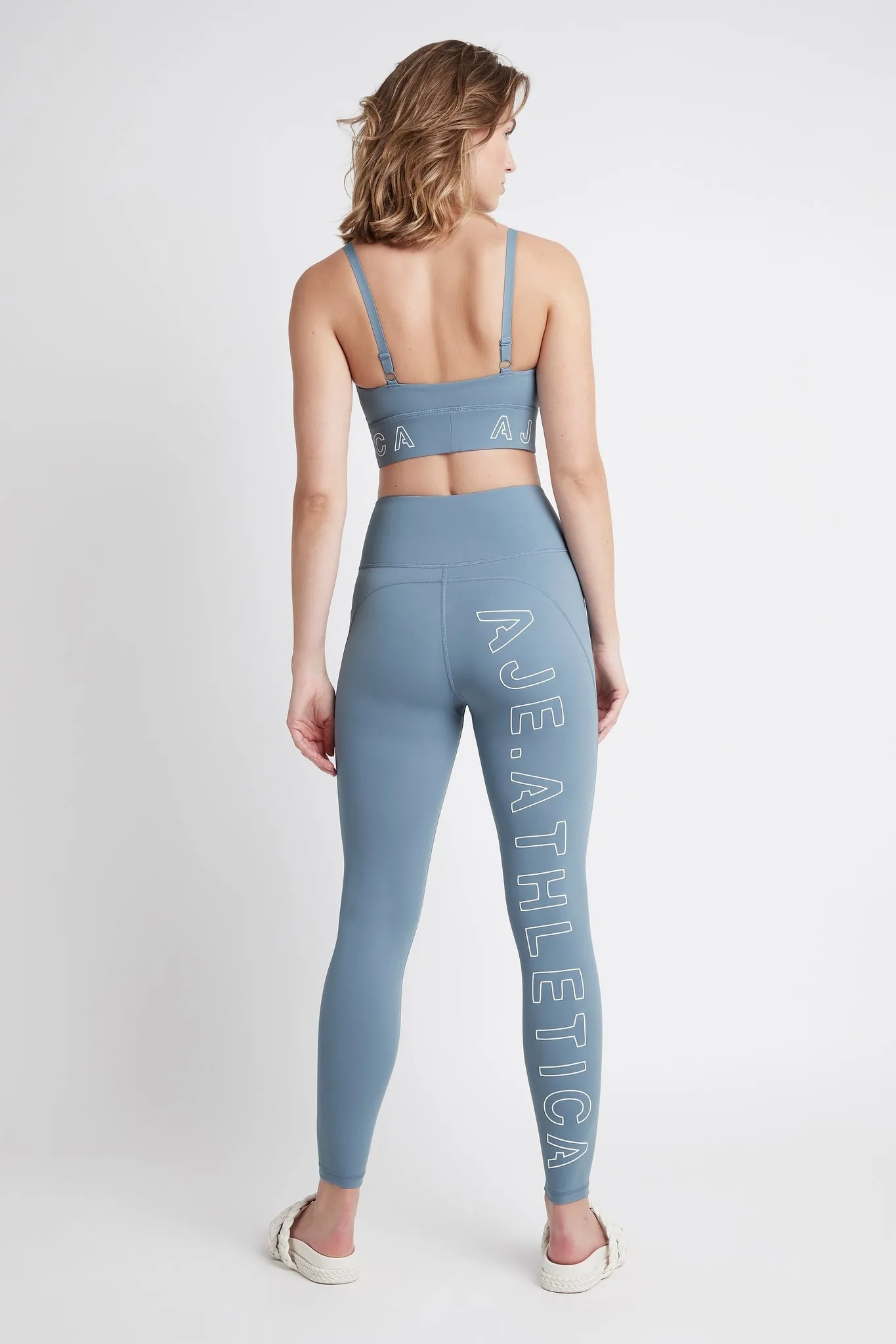 High Rise Logo Full Length Legging 206